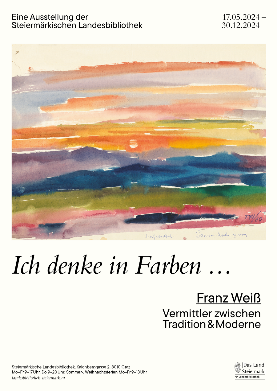 "Ich denke in Farben ..." - Franz Weiß