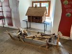 Forstmuseum Silvanum in Großreifling, Rettungsschlitten